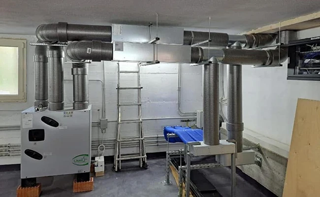 riqualificazione di impianti termici civili e industriali